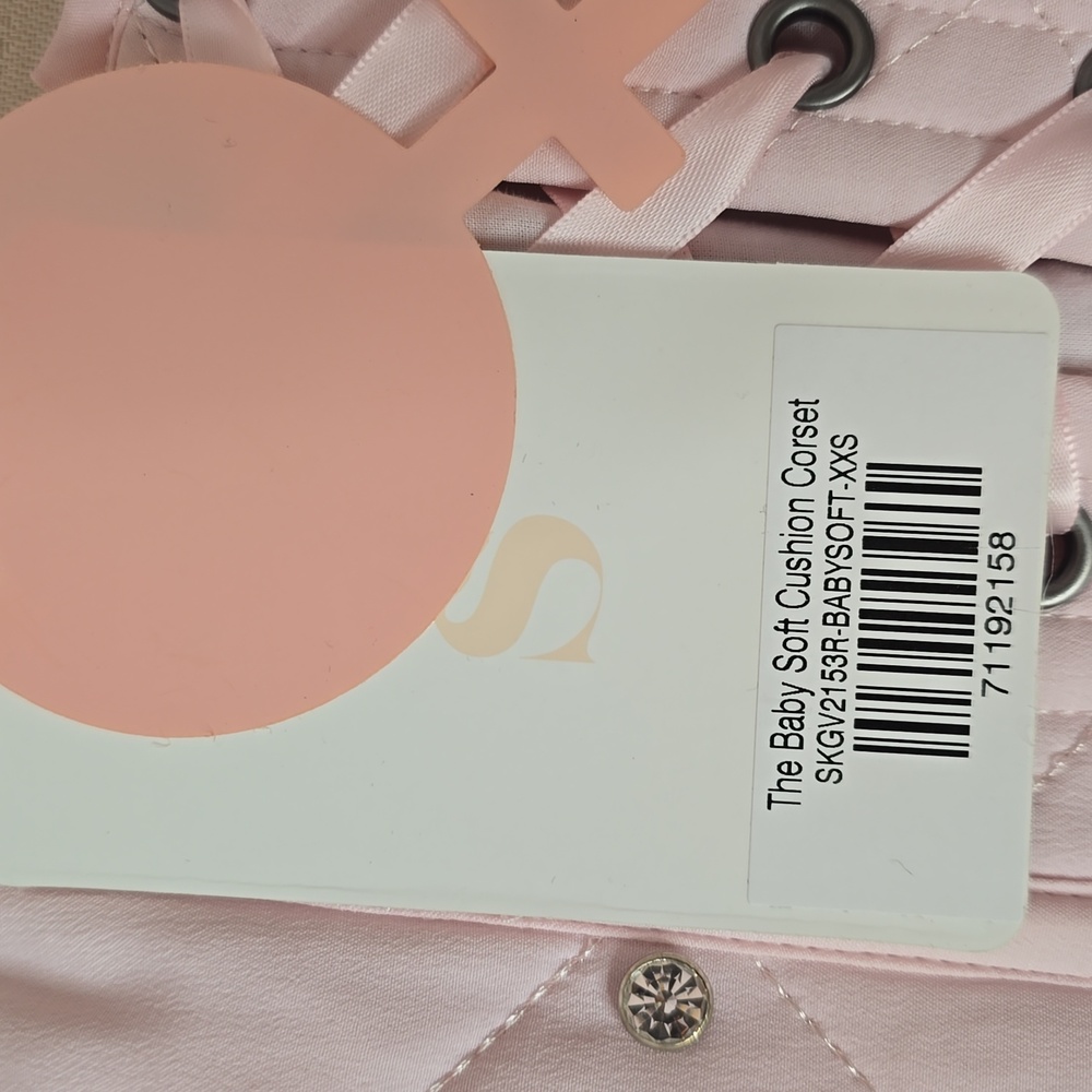 NWT Selkie The Baby Soft Cushion Corset XXS Pink - Picture 12 of 13